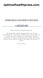 Mobile Screenshot of optimalhealthpress.com